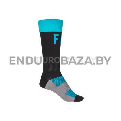 Гольфы FLY RACING MX Pro (тонкие) (синий/черный, S/M)