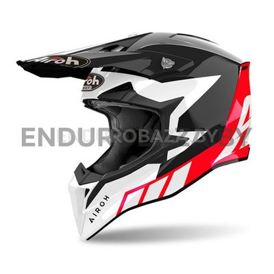 Шлем Airoh WRAAAP RELOADED RED GLOSS (S)