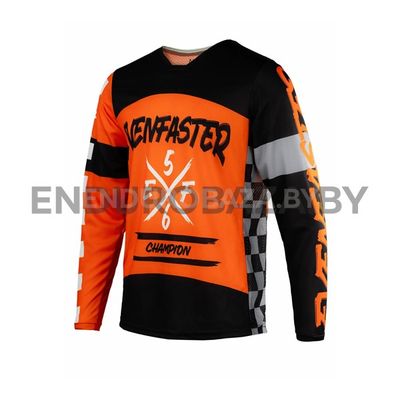 Джерси EVEN FASTER (EF56) Base (оранжевый/черный, XXL)