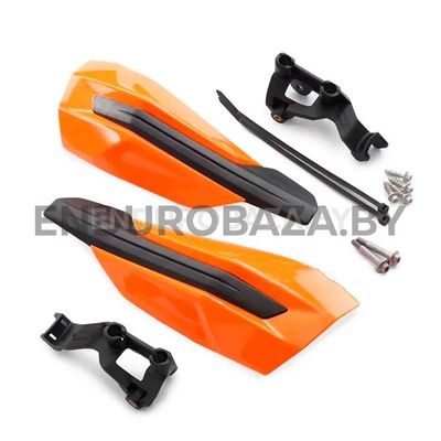 Оранжевые защитные накладки на руль KTM (оранжевый)
