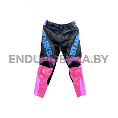 Штаны STARKS Base Cross KIDS (розовый/бирюза) (L/26)