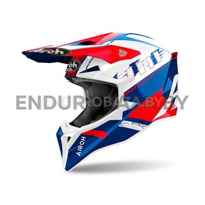 Шлем Airoh WRAAP BLUE/RED GLOSS (L)