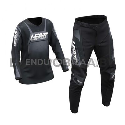 Комплект мотоджерси/мотоштаны Leatt JUNIOR Ride Kit (Black, XL)