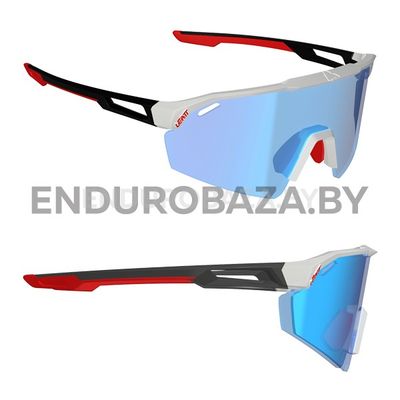 Очки спортивные Leatt SpeedViz Lite Blue/White Iriz Cryztal Blue 10 VLT