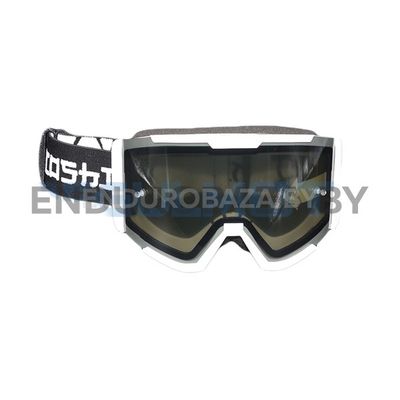 Очки защитные кроссовые KIOSHI OFF ROAD двойные линзы (белый)