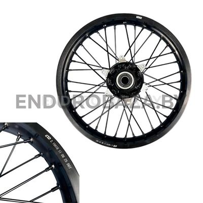 Диск 18"х2,15 задний алюминий KTM (k-series) черный OTOM KEWS
