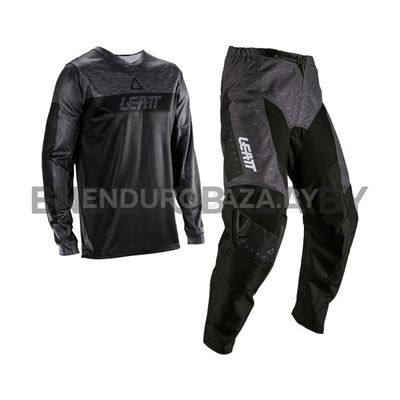 Комплект мотоджерси/мотоштаны Leatt 3.5 Ride Kit (Stealth Black/Grey, 3XL)