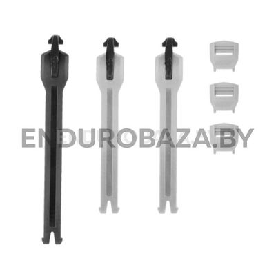 Стрепы (ремешки) к мотоботам Leatt 3.5 Strap Kit (Forge/Black)