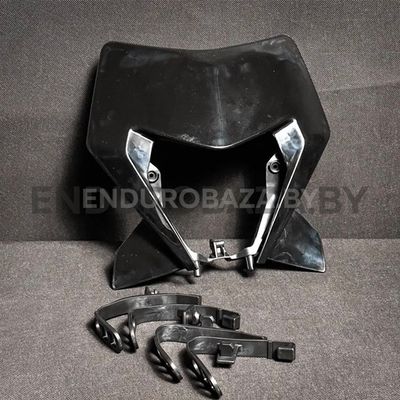 Облицовка фары в сборе на KTM 2024, Gr8, Kews, BRZ (черный)