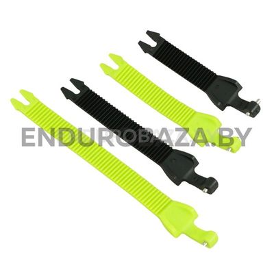 Ремешки ATAKI MX-001 Hi-Vis желтый/черный (4 шт)