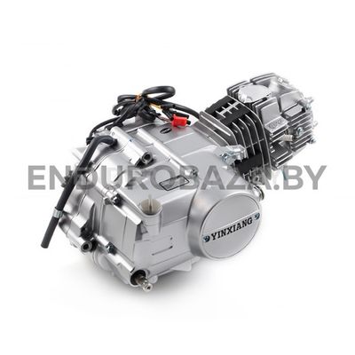 Двигатель в сборе для питбайка YX 153FMI (W120) 125см3, электростартер нижний, механика
