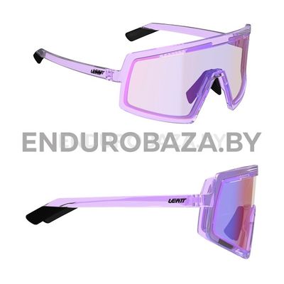 Очки спортивные Leatt MadViz One Clear Purple Iriz Fuchsia 41 VLT