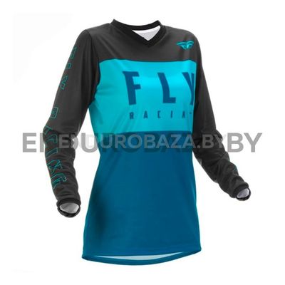 Джерси FLY RACING WOMEN'S F-16 (женская) (синий/темно-синий/черный, L)