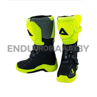 Мотоботы кроссовые ATAKI MX-001Y (Hi-Vis желтый/черный, 35)