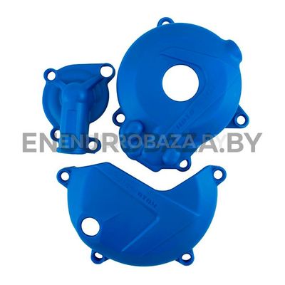 Защита крышек двигателя пластиковая (компл. 3 шт.) OTOM ZS 177FMM (NC250) (синий)