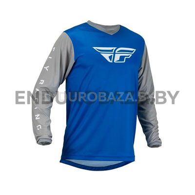 Джерси FLY RACING F-16 (синий/серый, 2XL)