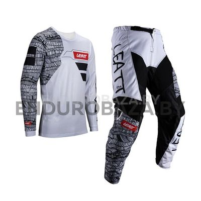 Комплект мотоджерси/мотоштаны Leatt 3.5 Ride Kit (White, XS)