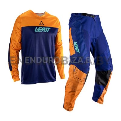 Комплект мотоджерси/мотоштаны Leatt 3.5 Ride Kit (Orange, S)