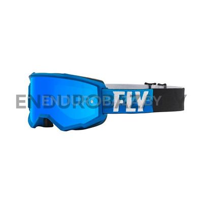 Очки для мотокросса детские FLY RACING ZONE (синий/черный)