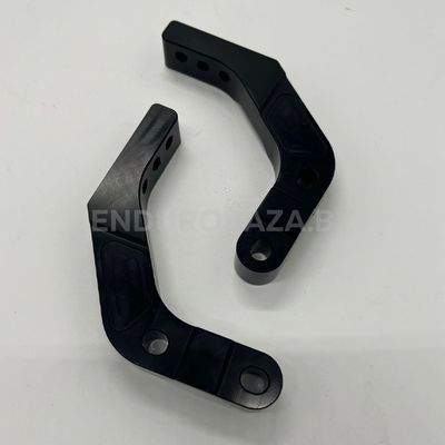 Кронштейны крепления защиты рук (к траверсе) CNC (черный)