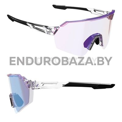Очки спортивные Leatt RideViz Lite Clear Iriz Cryztal Fuchsia 22 VLT