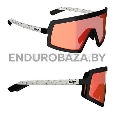 Очки спортивные Leatt MadViz One Black/White Iriz Red 15 VLT