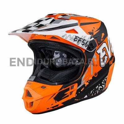 Шлем EF56 Base MX (оранжевый/черный матовый, L)