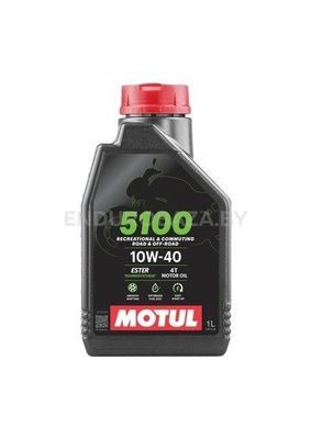 Моторное масло Motul 5100 10W40 4T, 1л