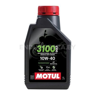 Моторное масло Motul 3100 10W40 4T, 1л