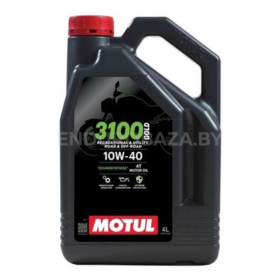 Моторное масло Motul 3100 10W40 4T, 4л