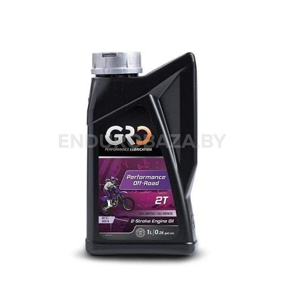 Масло моторное GRO PERFOMANCE 2T OFF ROAD, 100% synthetic, 1л