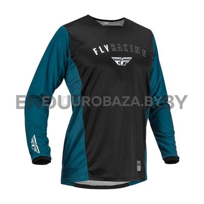 Джерси FLY RACING PATROL (черный/синий, L)