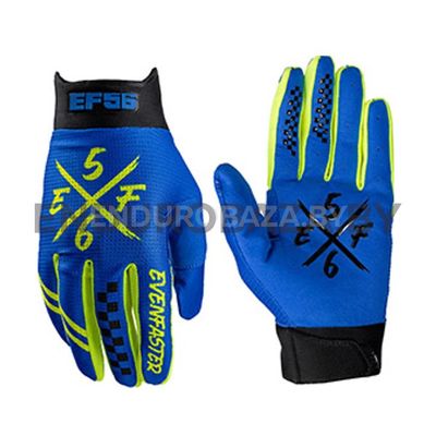 Перчатки для кросса EF56 PHOENIX AIR 3.0 синий/желтый/серый (XL)
