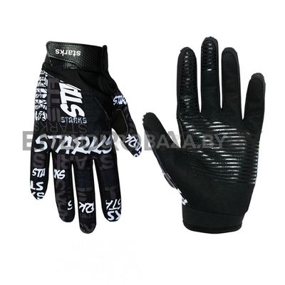 Перчатки для кросса STARKS Phoenix AIR (черный/серый) (L)