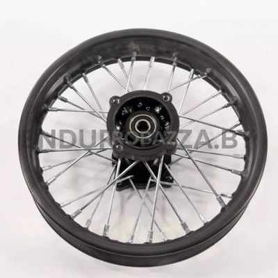 Диск колёсный задний 12" 1,85x12 (ось-15мм, сталь, чёрный) BSE